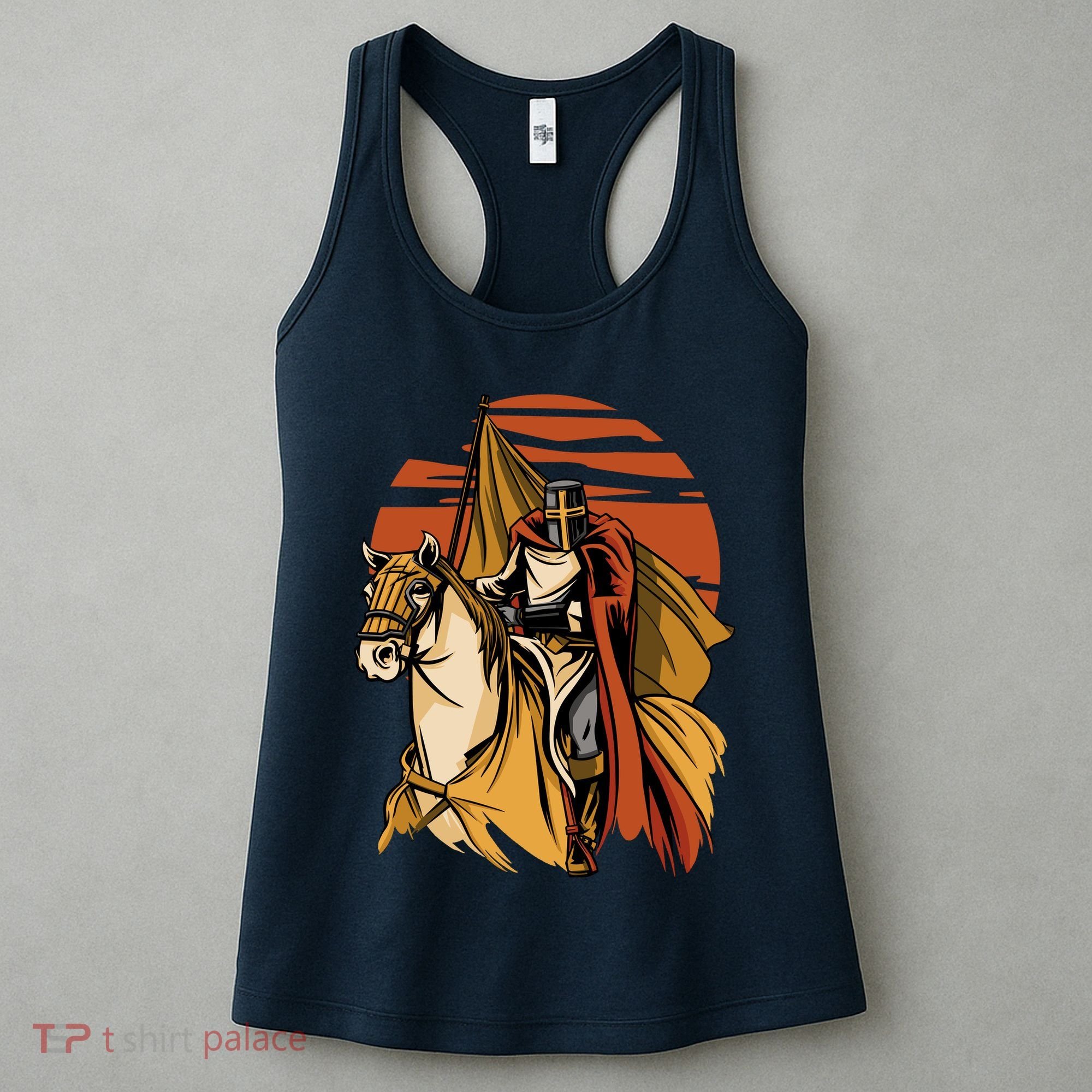 Knight In The Sunset Women's Tank Top