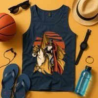 Knight In The Sunset Tank Top thumb 4