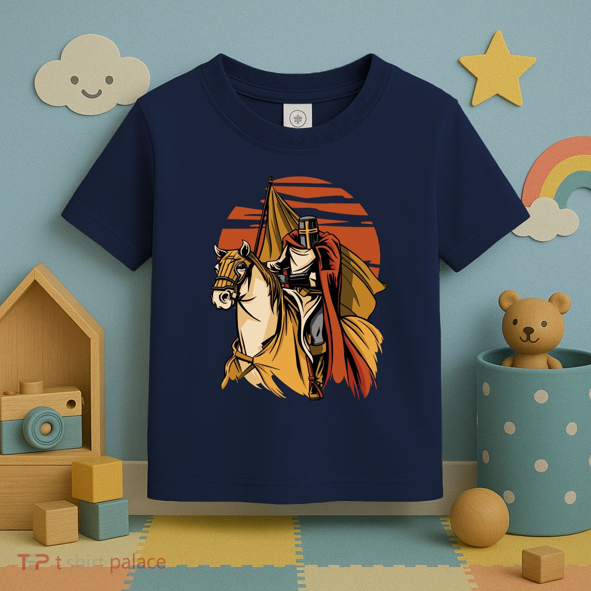 Knight In The Sunset Toddler T-Shirt