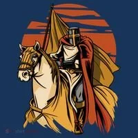 Knight In The Sunset Women's Long Sleeve Shirt thumb 2