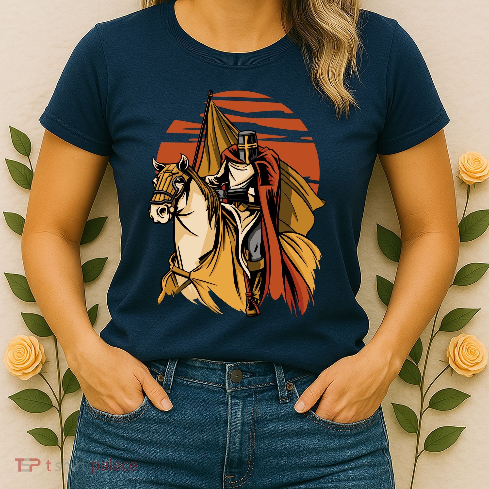 Knight In The Sunset Women's T-Shirt