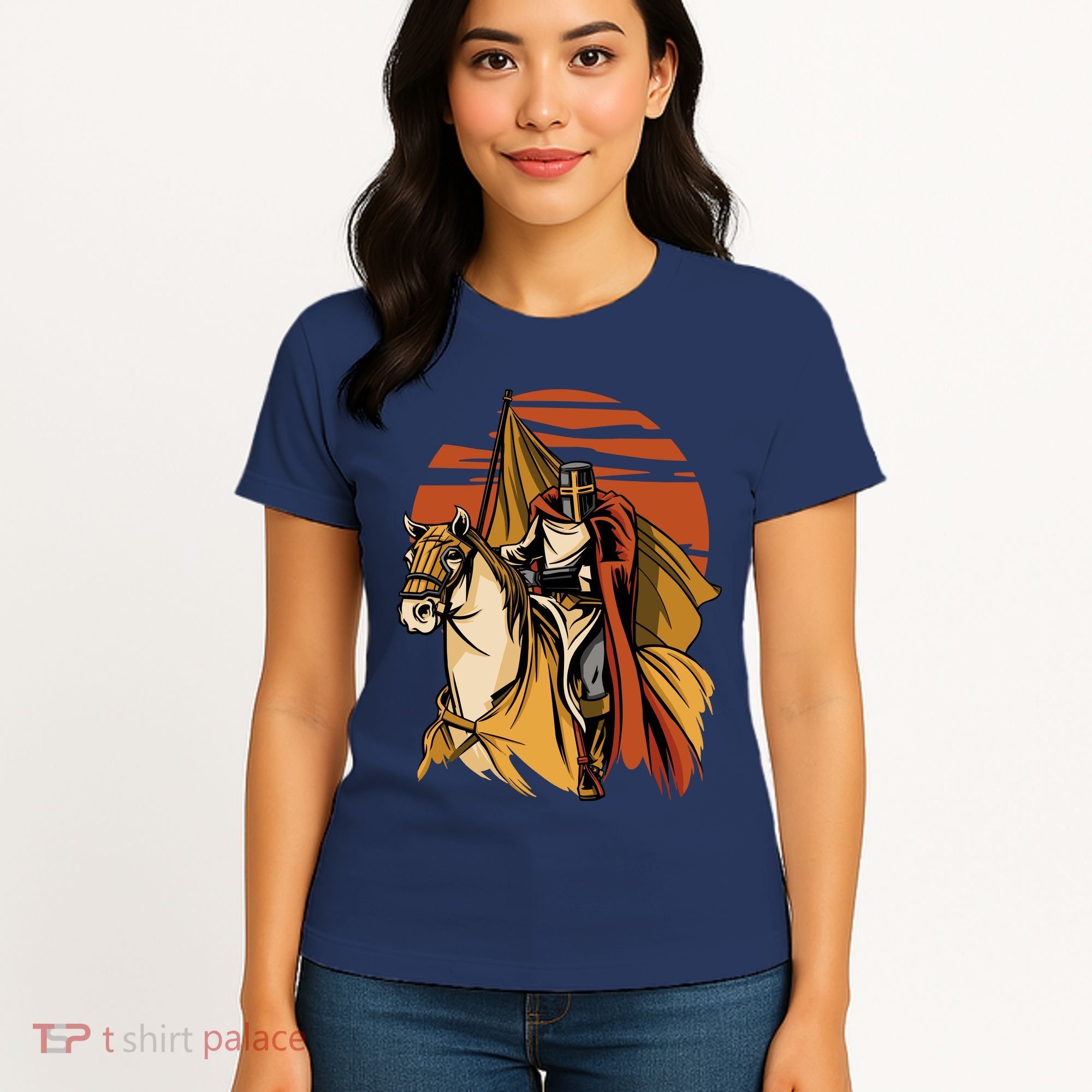 Knight In The Sunset Women's T-Shirt