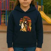 Knight In The Sunset Kids Hoodie thumb 3