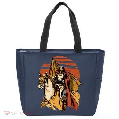 Knight In The Sunset Tote Bag