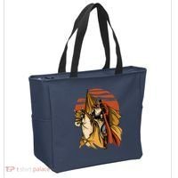 Knight In The Sunset Tote Bag thumb 2
