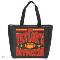 Karma Is The Guy On The Chief Taylor Tote Bag thumb 0