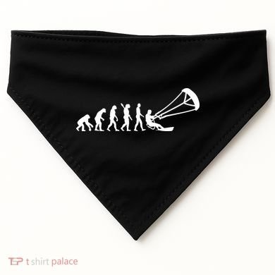 Kite Surfing Evolution USA-Made Doggie Bandana