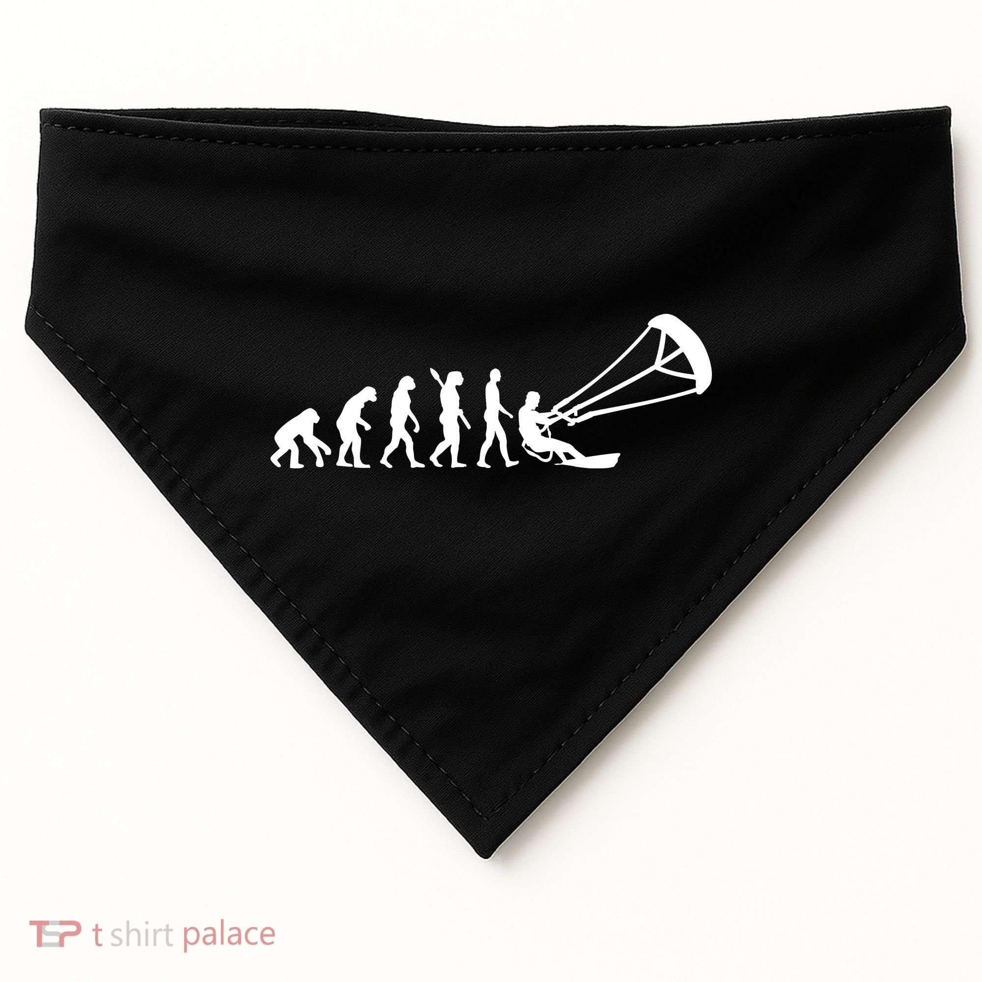 Kite Surfing Evolution USA-Made Doggie Bandana