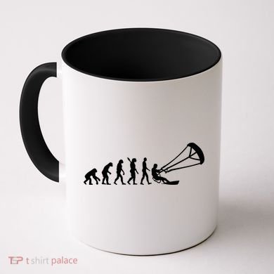 Kite Surfing Evolution Coffee Mug