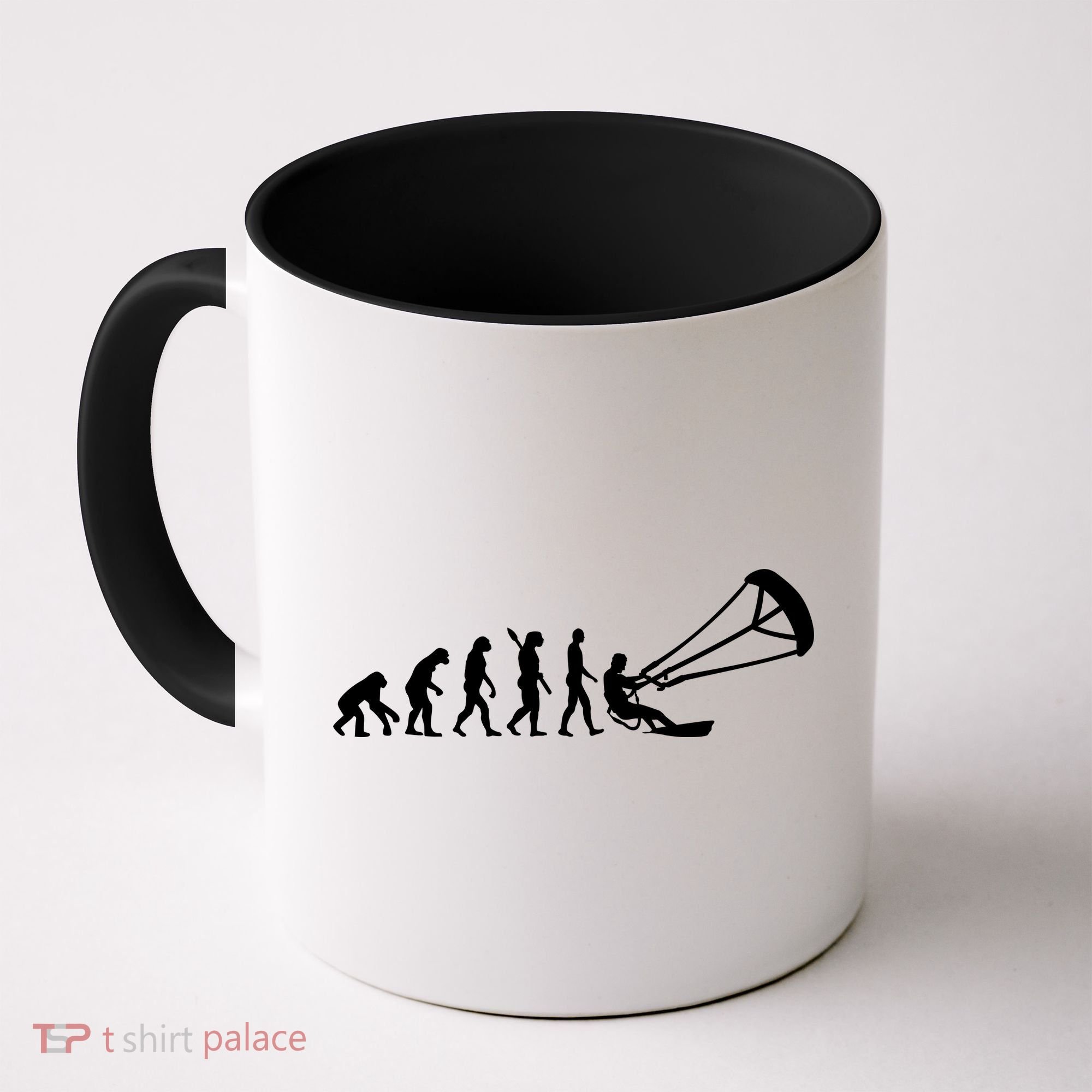 Kite Surfing Evolution Coffee Mug