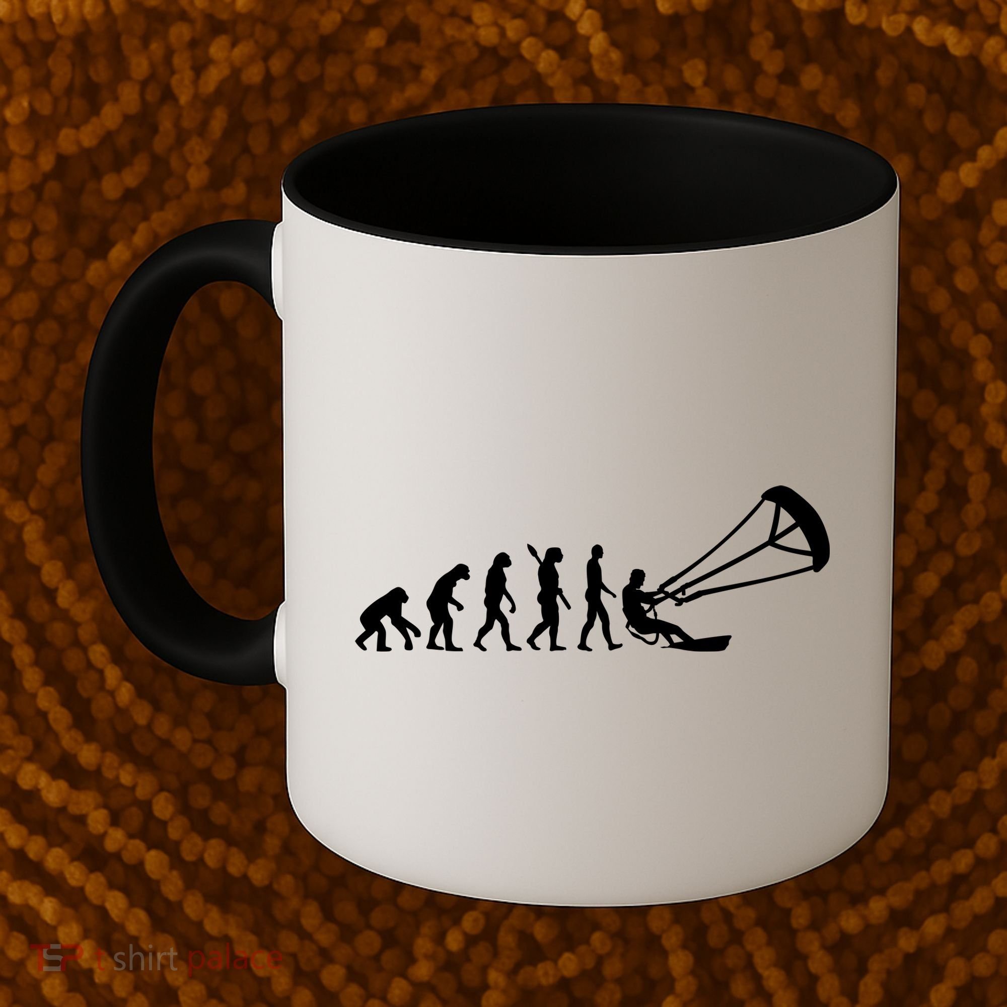 Kite Surfing Evolution Coffee Mug