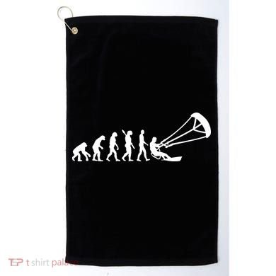 Kite Surfing Evolution Golf Towel