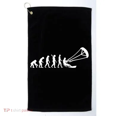 Kite Surfing Evolution Golf Towel