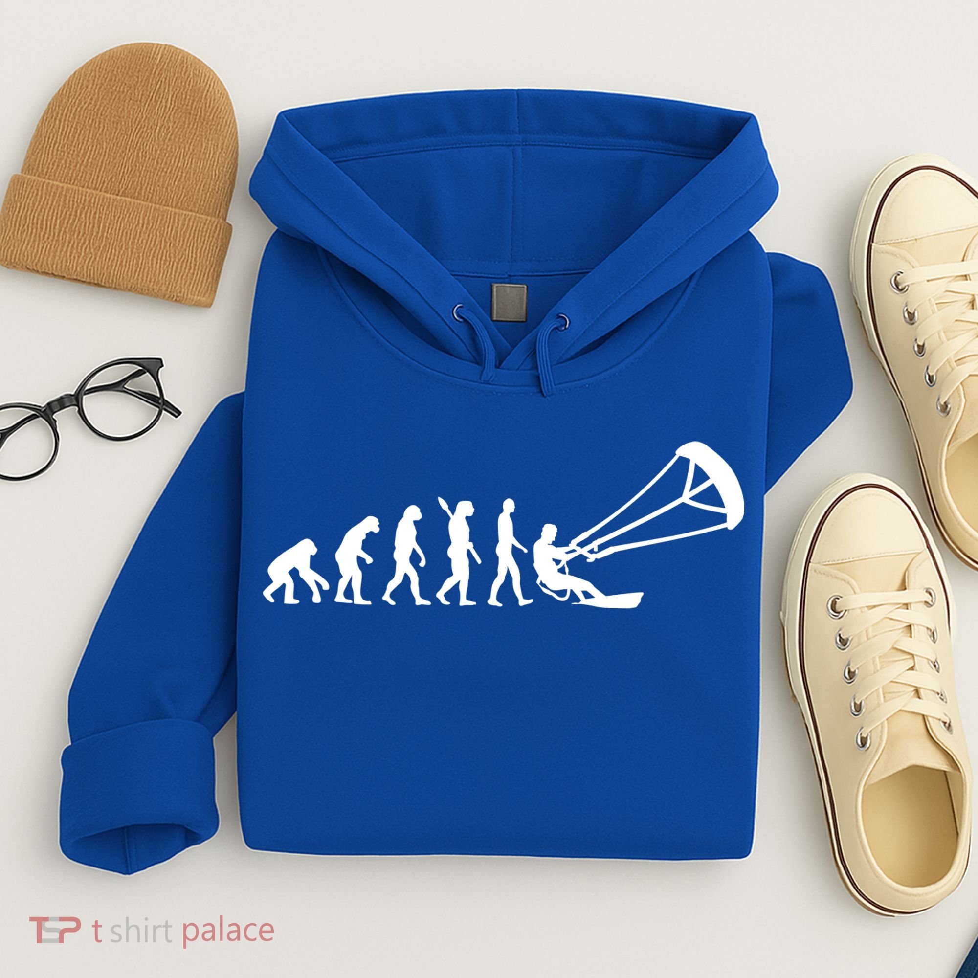 Kite Surfing Evolution Hoodie