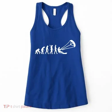 Kite Surfing Evolution Women's Tank Top