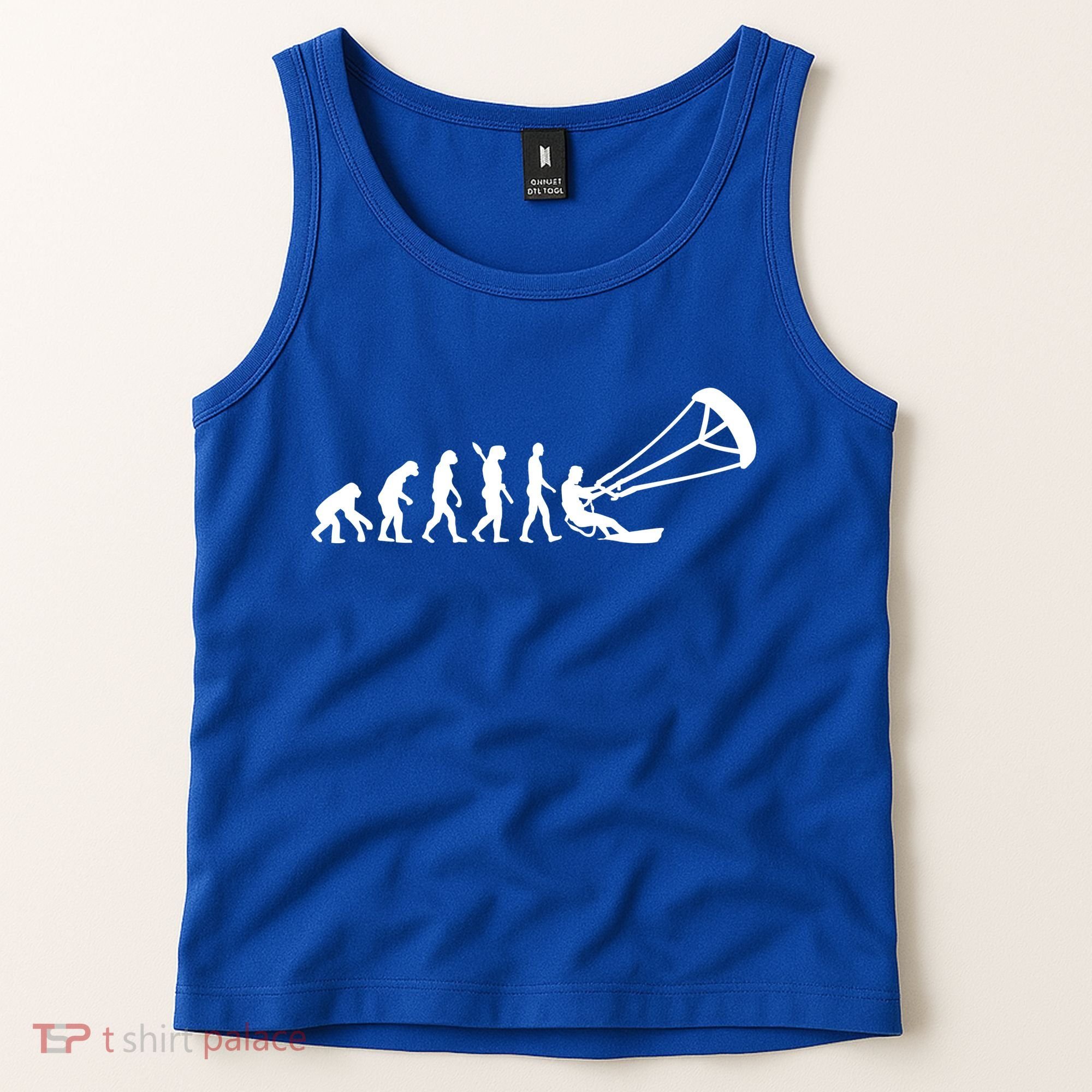 Kite Surfing Evolution Tank Top
