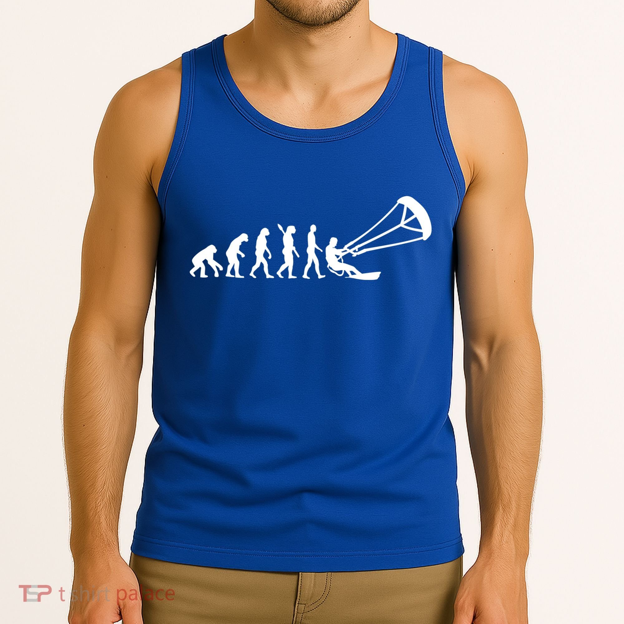 Kite Surfing Evolution Tank Top