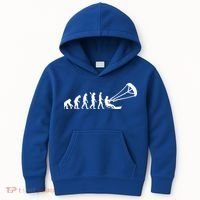 Kite Surfing Evolution Kids Hoodie thumb 0
