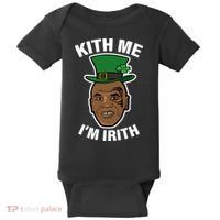 Kith Me Im Irith Funny St Patricks Day Baby Bodysuit thumb 0
