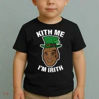 Kith Me Im Irith Funny St Patricks Day Toddler T-Shirt thumb 2