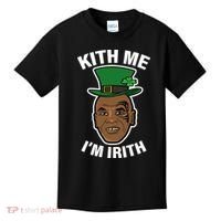 Kith Me Im Irith Funny St Patricks Day Kids T-Shirt thumb 0