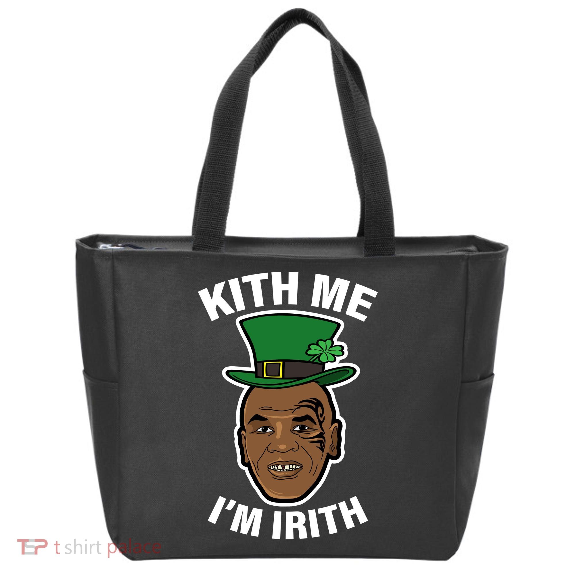 Kith Me Im Irith Funny St Patricks Day Tote Bag