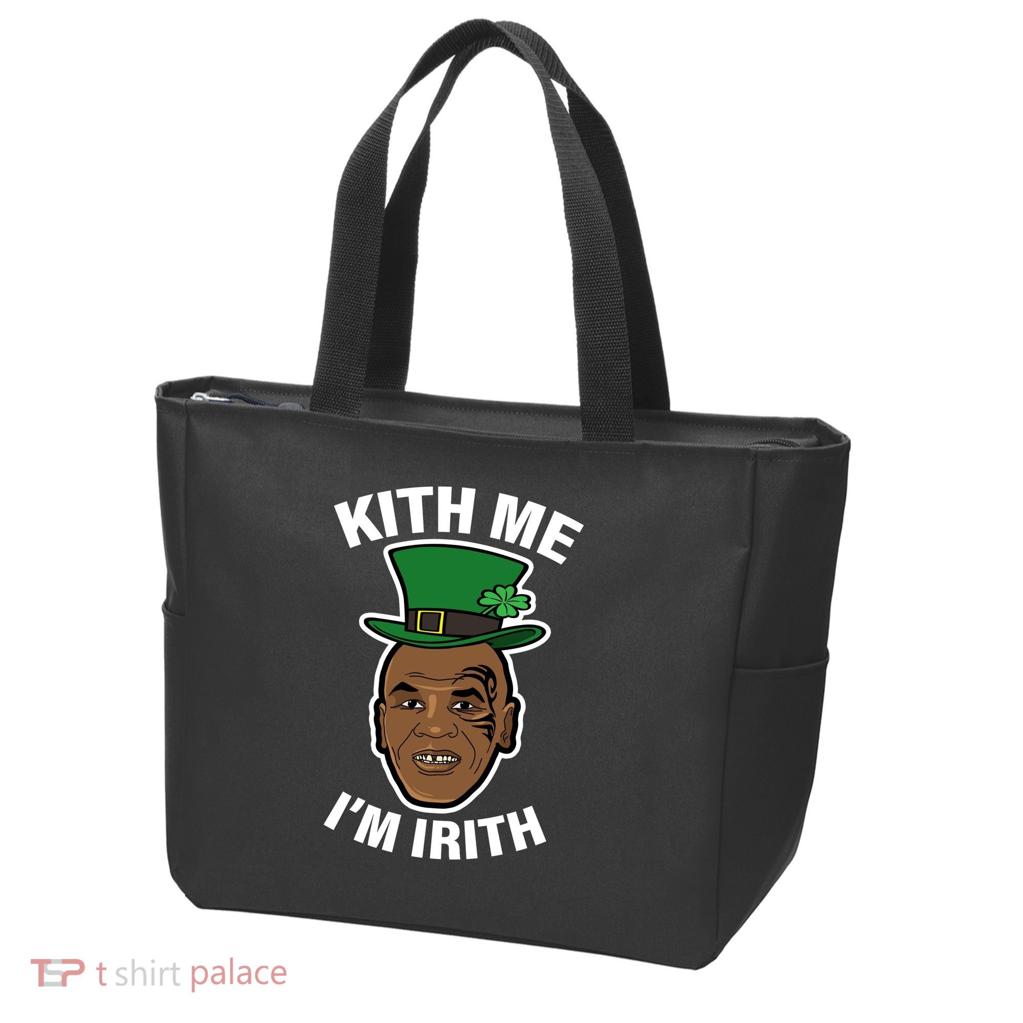 Kith Me Im Irith Funny St Patricks Day Tote Bag