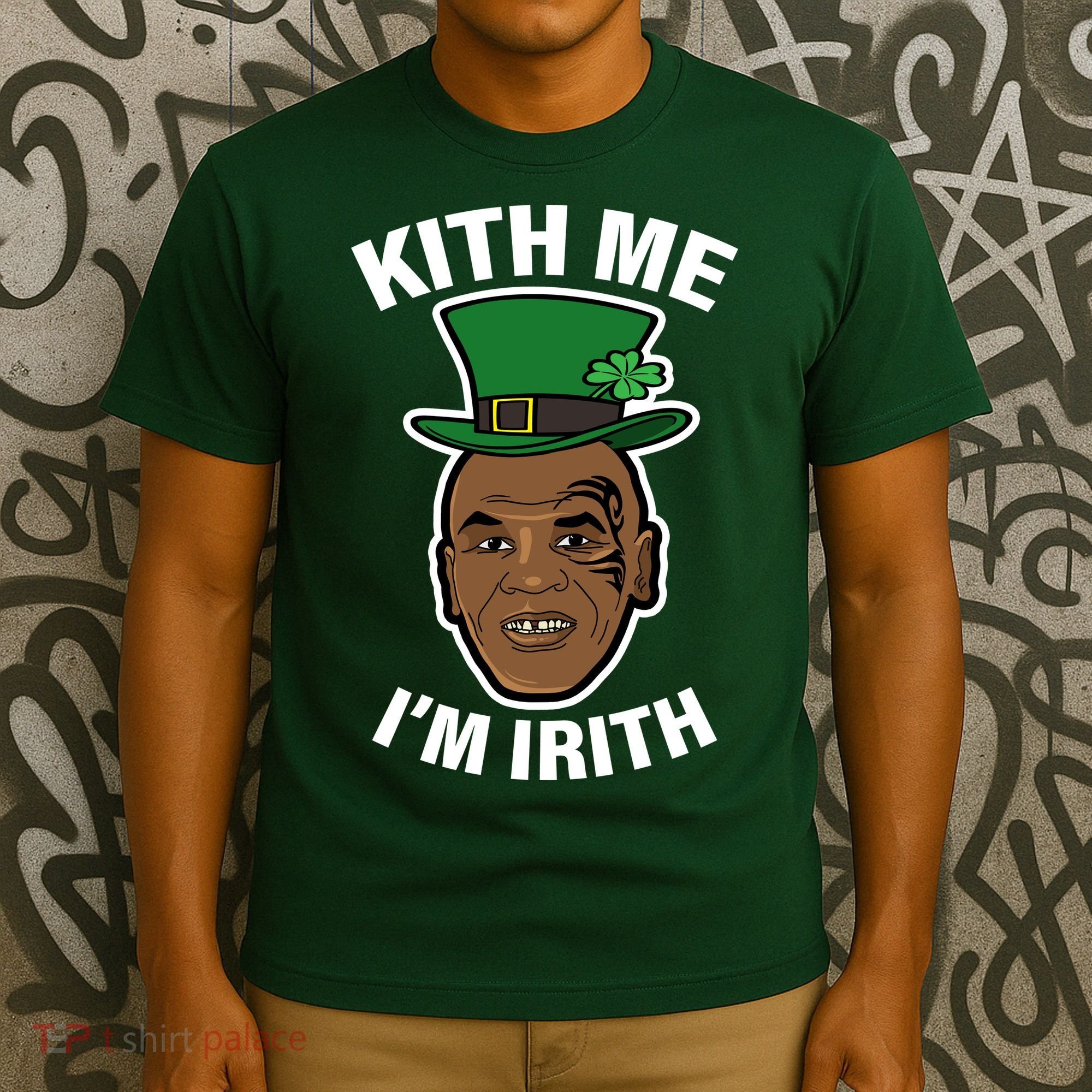 Kith Me Im Irith Funny St Patricks Day T-Shirt