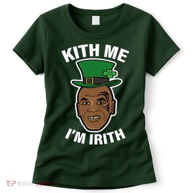 Kith Me Im Irith Funny St Patricks Day Women's T-Shirt