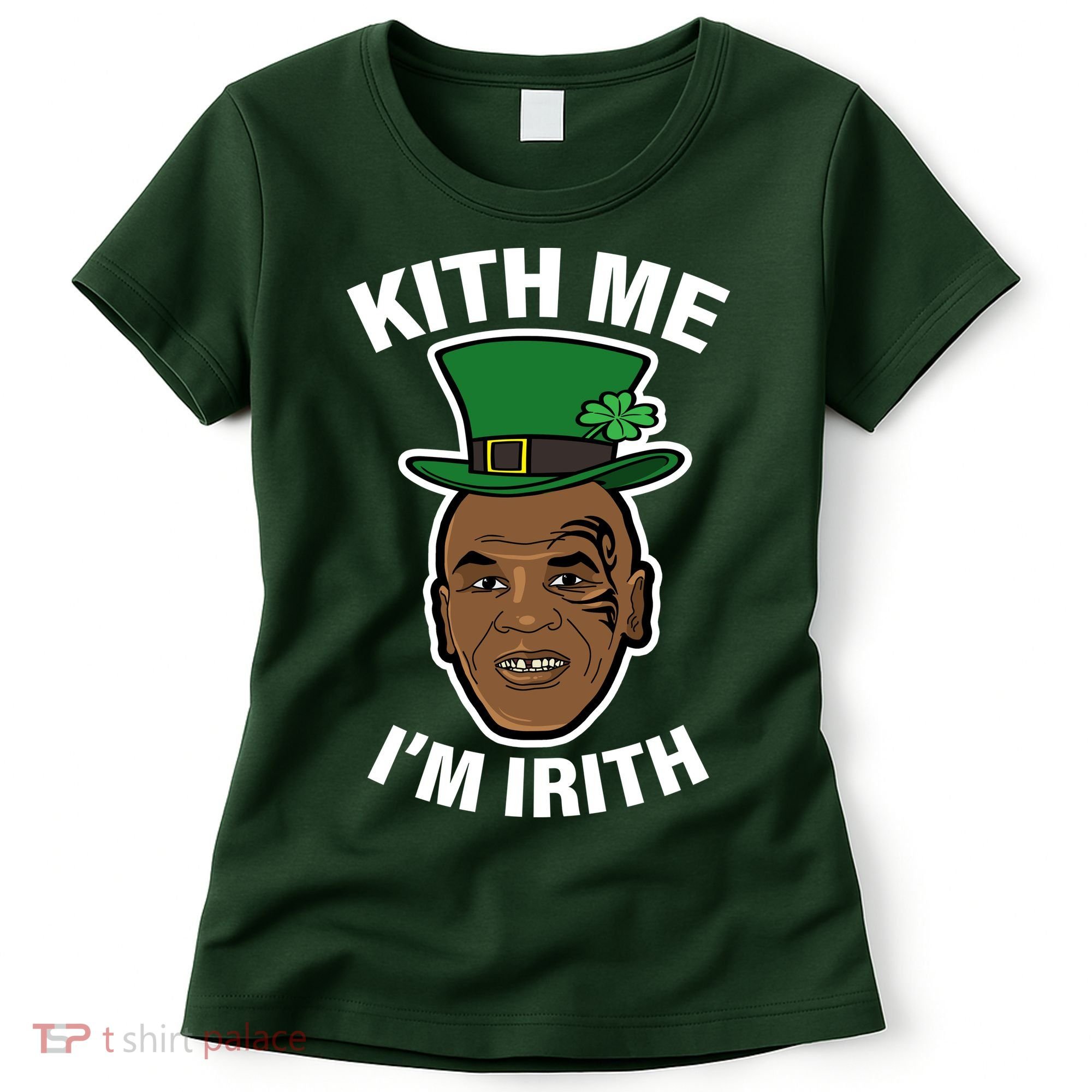 Kith Me Im Irith Funny St Patricks Day Women's T-Shirt
