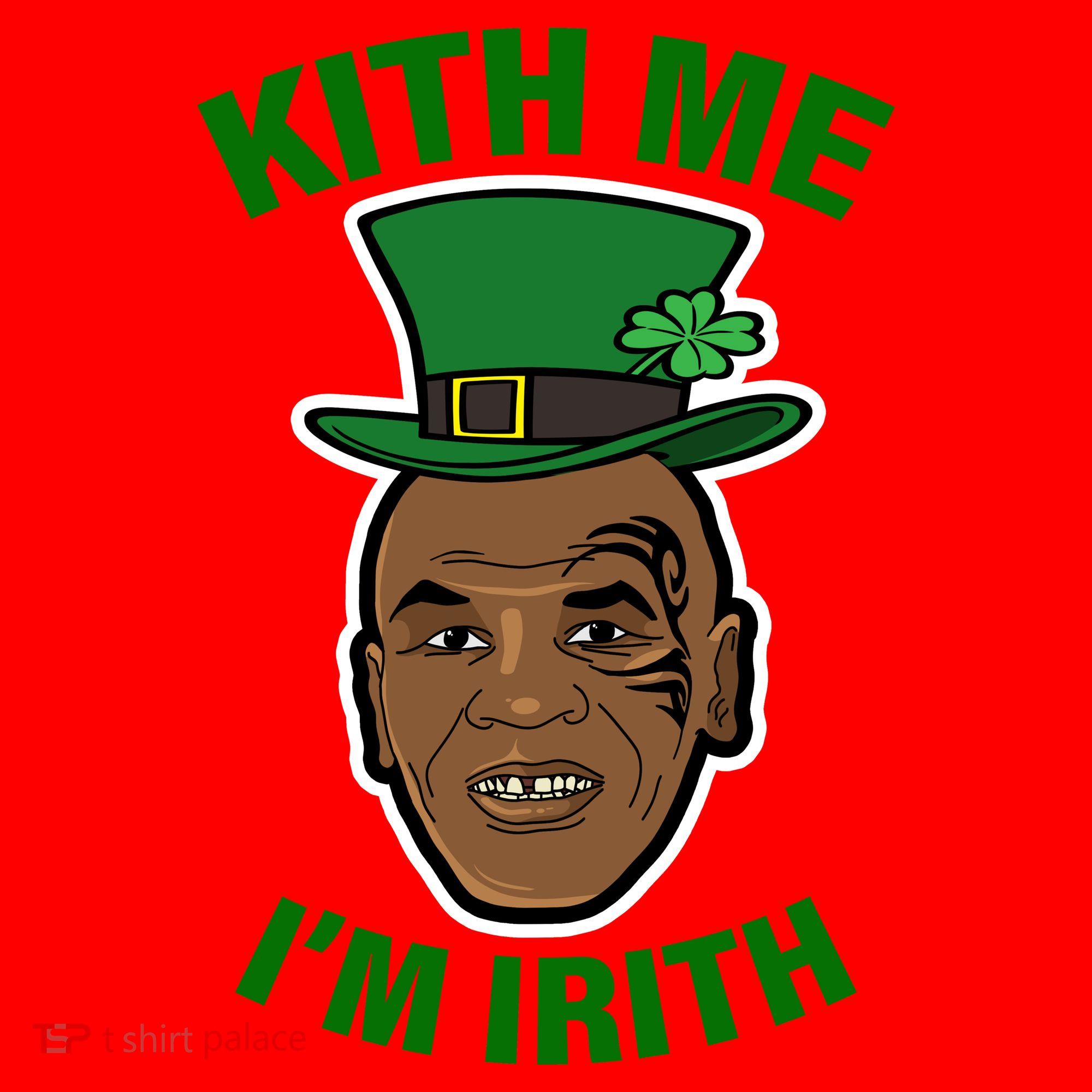 Kith Me Im Irith Funny St Patricks Day Santa Hat