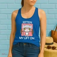 Kitten My lift On Women's Tank Top thumb 2