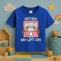 Kitten My lift On Toddler T-Shirt thumb 3