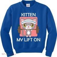 Kitten My lift On Kids Sweatshirt thumb 0
