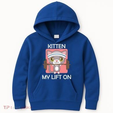 Kitten My lift On Kids Hoodie