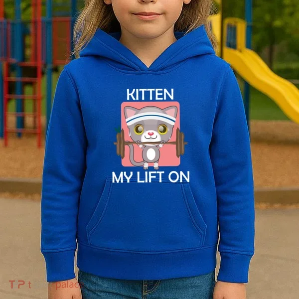 Kitten My lift On Kids Hoodie