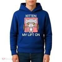 Kitten My lift On Kids Hoodie thumb 4
