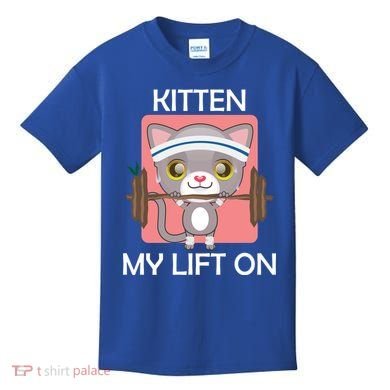 Kitten My lift On Kids T-Shirt