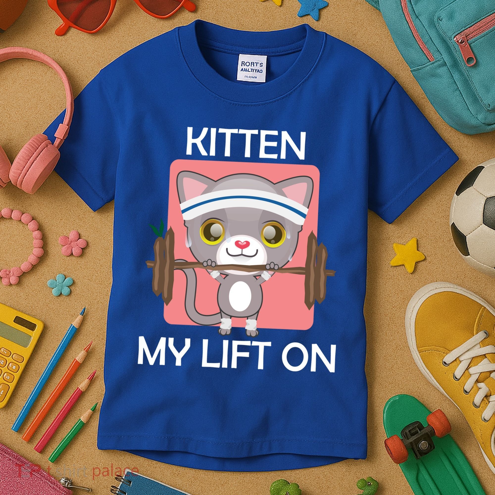 Kitten My lift On Kids T-Shirt