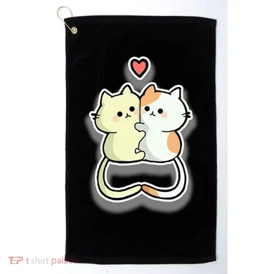 Kitty Love Golf Towel