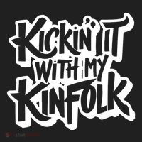 Kickin It With My Kinfolk Funny Family Reunion Beanie thumb 2