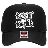 Kickin It With My Kinfolk Funny Family Reunion Hat thumb 0