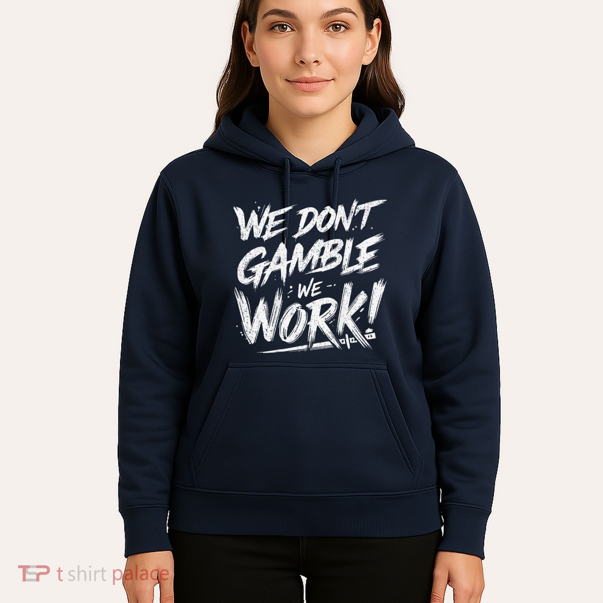 Kendu Inu We DonT Gamble We Work (Front & Back) Hoodie
