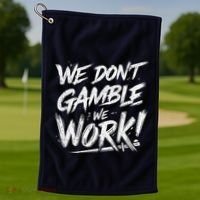 Kendu Inu We DonT Gamble We Work (Front & Back) Golf Towel thumb 1