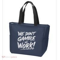 Kendu Inu We DonT Gamble We Work (Front & Back) Tote Bag thumb 3