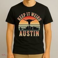 Keep It Weird Austin Vintage AustinTexas T-Shirt thumb 3