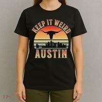 Keep It Weird Austin Vintage AustinTexas T-Shirt thumb 4