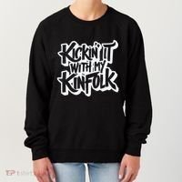Kickin It With My Kinfolk Family Reunion Women's Sweatshirt thumb 0