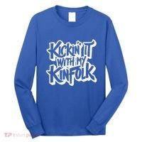 Kickin It With My Kinfolk Family Reunion Long Sleeve Shirt thumb 0