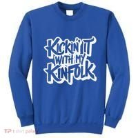 Kickin It With My Kinfolk Family Reunion Sweatshirt thumb 0
